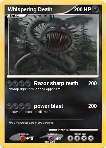Pokemon Whispering Death