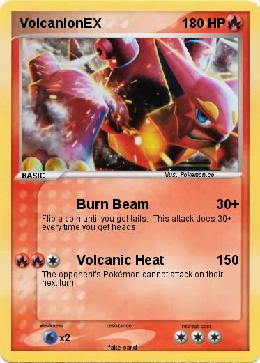 Pokemon VolcanionEX
