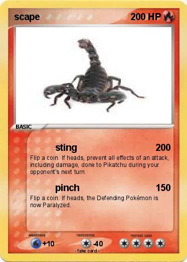 Pokemon scape
