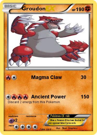 Pokemon Groudon