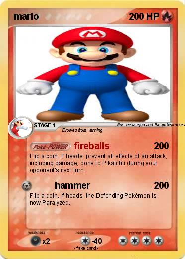 Pokemon mario