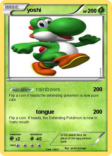 Pokemon yoshi