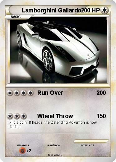 Pokemon Lamborghini Gallardo