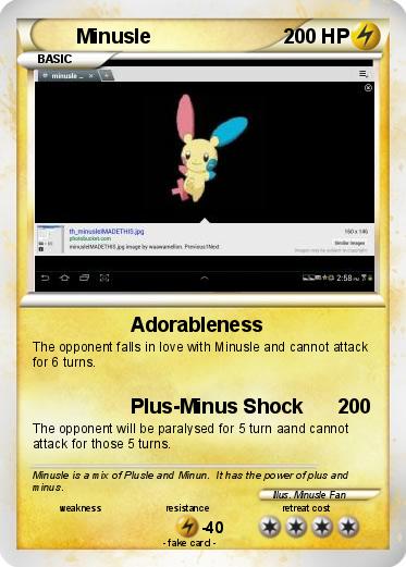 Pokemon Minusle