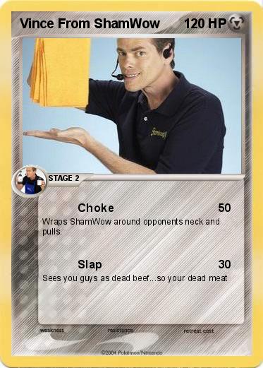 Pokemon Vince From ShamWow