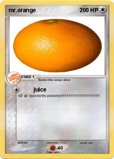 Pokemon mr.orange