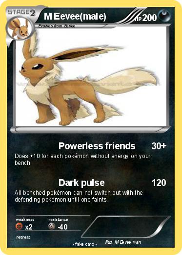 Pokemon M Eevee(male)