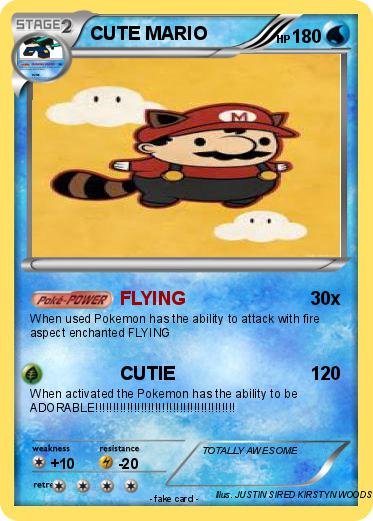 Pokemon CUTE MARIO