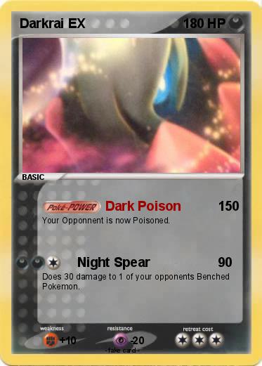 Pokemon Darkrai EX