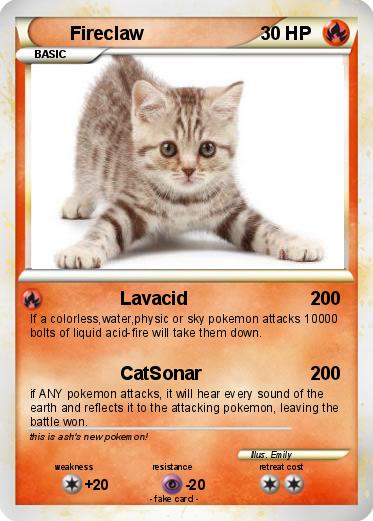 Pokemon Fireclaw