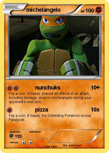 Pokemon michelangelo