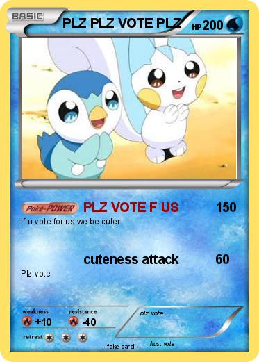 Pokemon PLZ PLZ VOTE PLZ