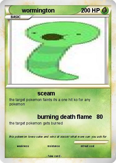 Pokemon wormington