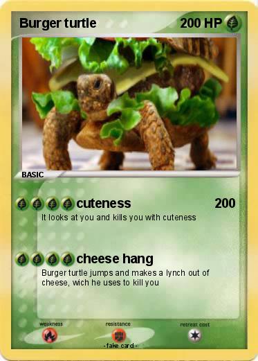 Pokemon Burger turtle