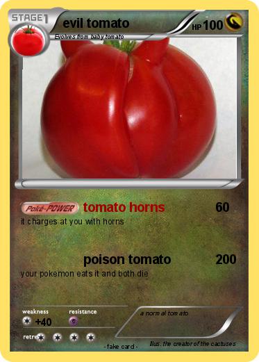 Pokemon evil tomato