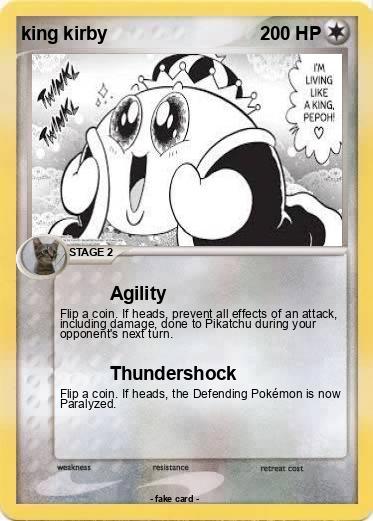 Pokemon king kirby