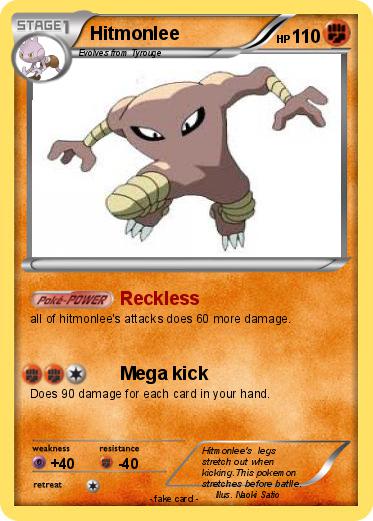 Pokemon Hitmonlee