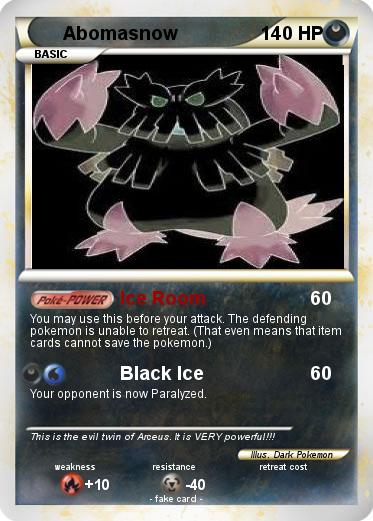 Pokemon Abomasnow