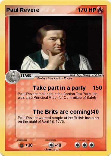 Pokemon Paul Revere