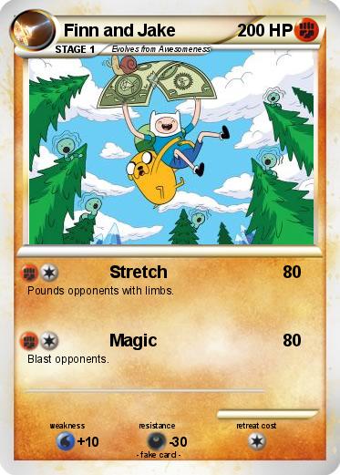 Pokemon Finn and Jake