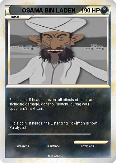 Pokemon OSAMA BIN LADEN