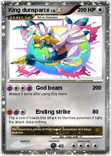 Pokemon King dunsparce