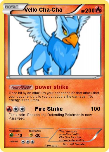 Pokemon Vello Cha-Cha