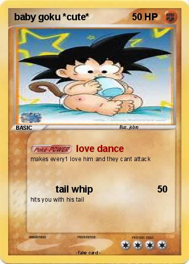Pokemon baby goku *cute*
