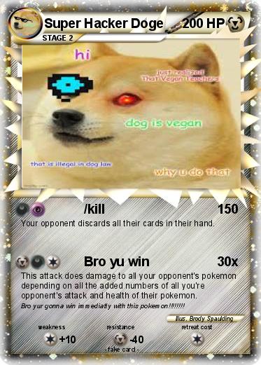 Pokemon Super Hacker Doge