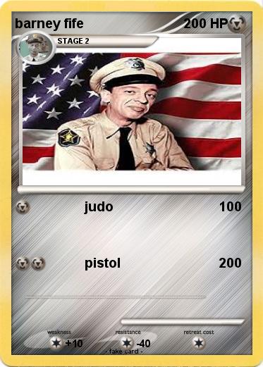 Pokemon barney fife