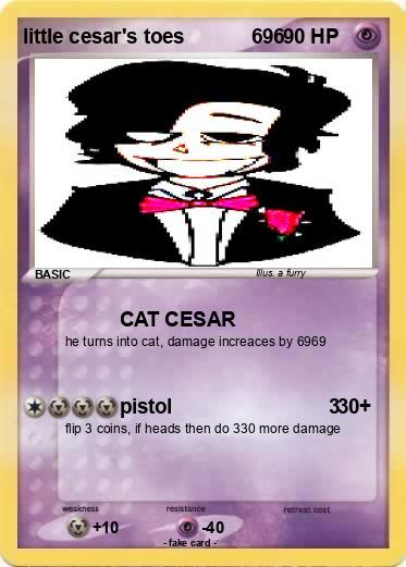 Pokemon little cesar's toes            696