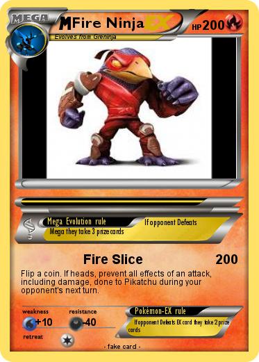Pokemon Fire Ninja