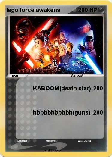 Pokemon lego force awakens