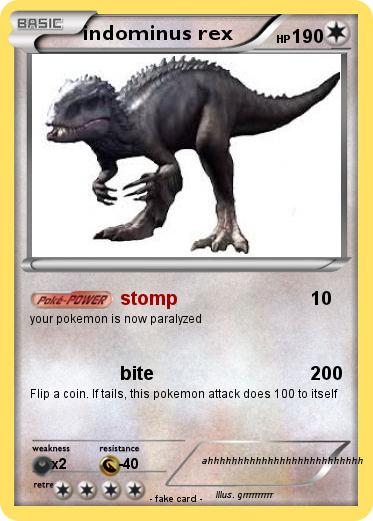 Pokemon indominus rex
