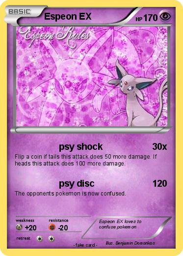 Pokemon Espeon EX