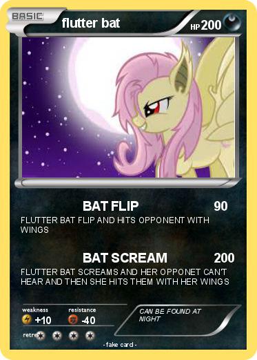 Pokemon flutter bat