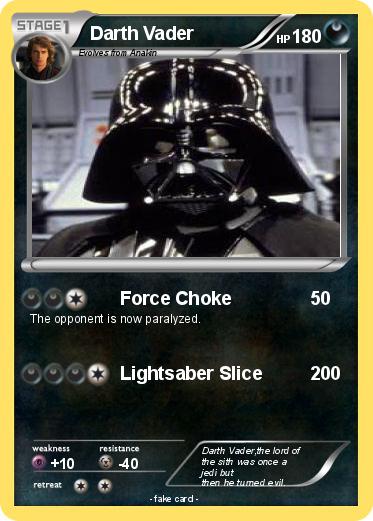 Pokemon Darth Vader