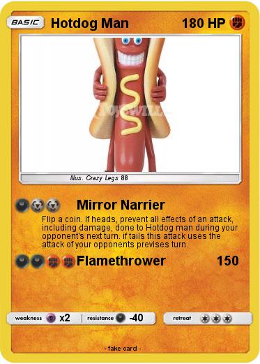 Pokemon Hotdog Man