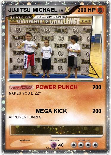 Pokemon JUJITSU MICHAEL