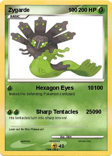 Pokemon Zygarde                         100