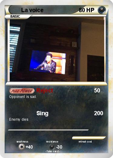 Pokemon La voice