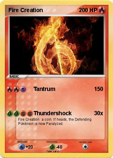 Pokemon Fire Creation