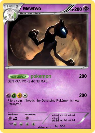 Pokemon Mewtwo