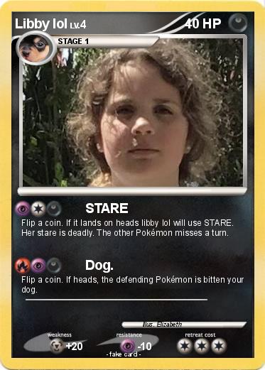 Pokemon Libby lol