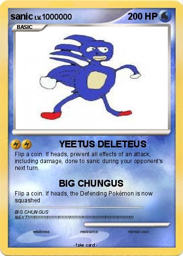 Pokemon sanic
