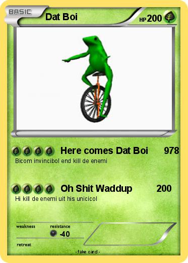 Pokemon Dat Boi
