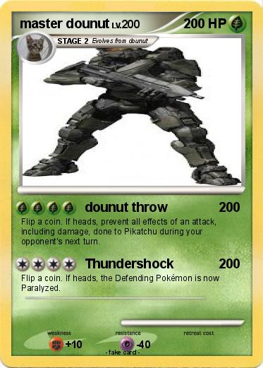 Pokemon master dounut