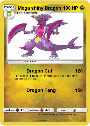 Pokemon Mega shiny Dragon