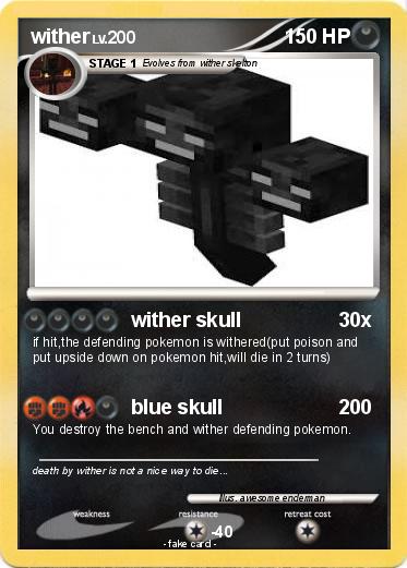 Pokemon wither