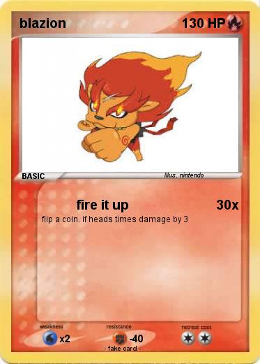 Pokemon blazion